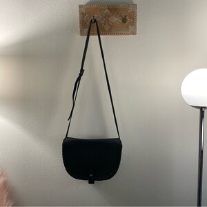 MADEWELL genuine leather black Crossbody Bag